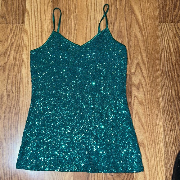 Express Tops - Express sequin tank
